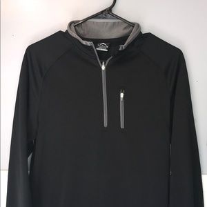 Black Jordan Men’s zip up sweater size small